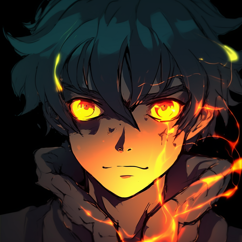 Chopper's silhouette accentuated with luminescent outlines and soft tones. one piece inspired glowing anime pfps