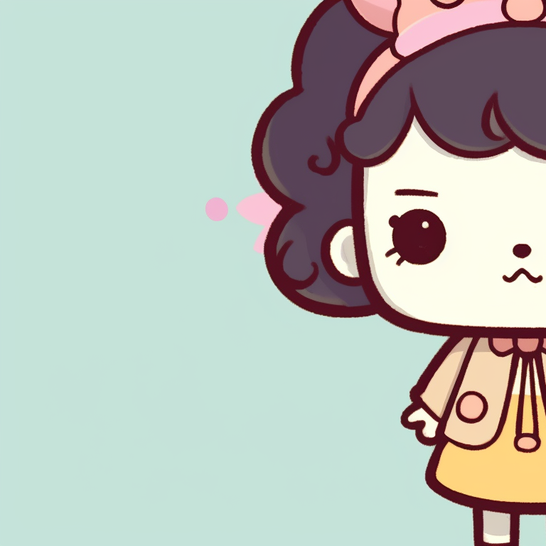 Two vintage Sanrio characters, bold linework and vibrant colors, sharing a cute moment. vintage matching sanrio pfp pfp for discord.