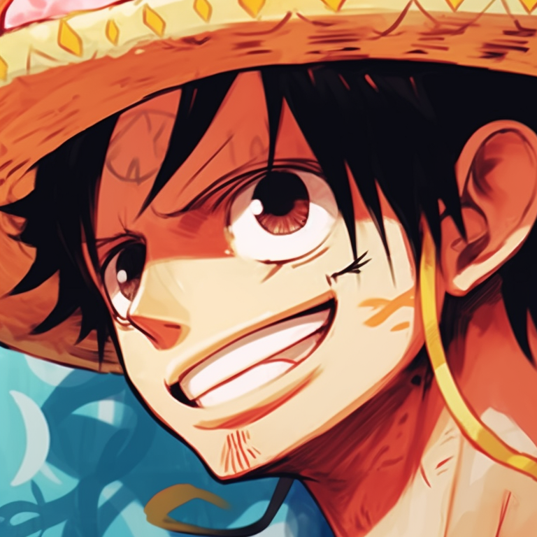 Two Devil Fruit users showcasing their powers, bright colors and flashy effects. one piece matching pfp inspiration pfp for discord.