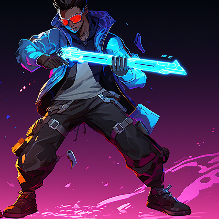 Close-up of two characters, high contrast monochrome, serious expressions mirrored. valorant matching pfp styles pfp for discord.