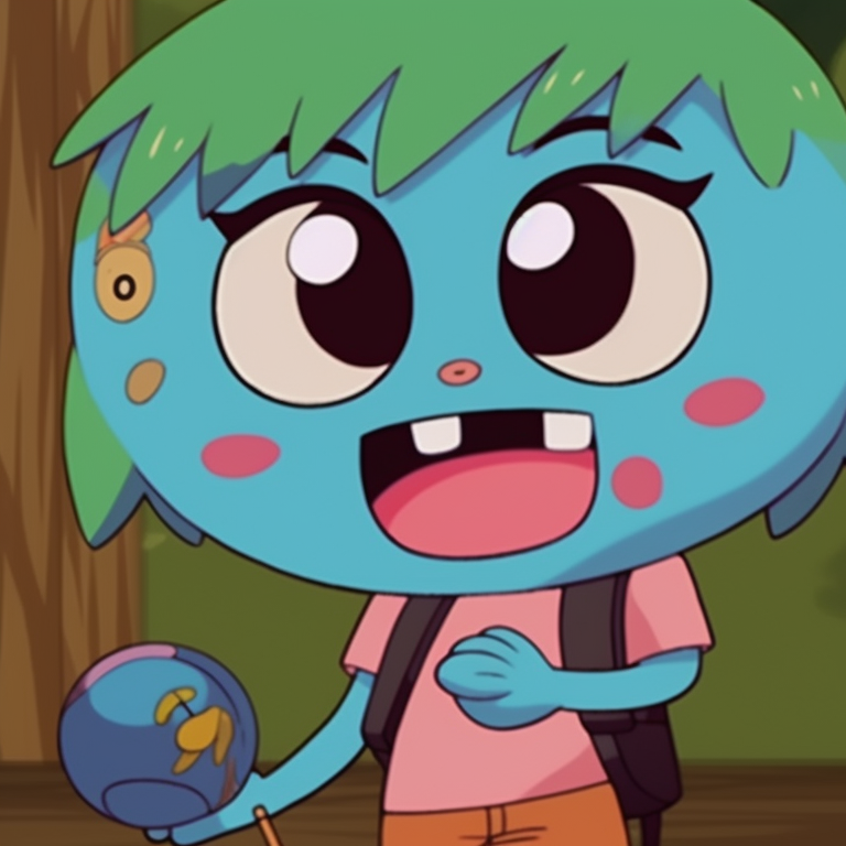 Gumball and Darwin side-by-side, depicting their deep friendship, with vibrant backgrounds. gumball and darwin characters pfp pfp for discord.