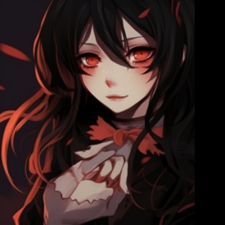 Two characters holding jack-o-lanterns, vibrant autumn colors and detailed expressions. aesthetic halloween matching couple pfp real life pfp for discord.