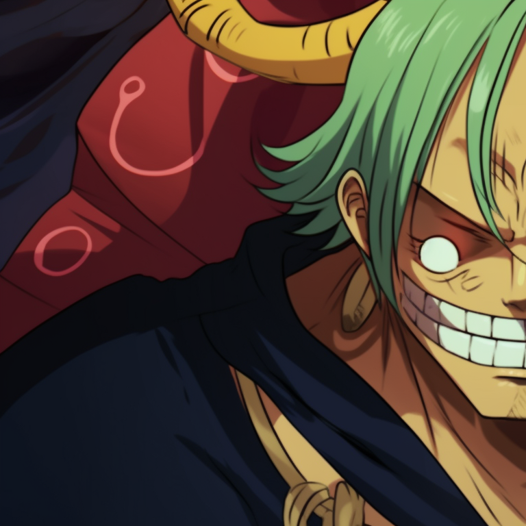 Two Yonko displaying their might, dark tones and fierce expressions. one piece matching pfp themes pfp for discord.