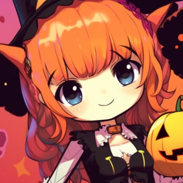 Two characters in eerie backgrounds, lots of shadows and intense expressions. cute halloween matching pfp for besties pfp for discord.