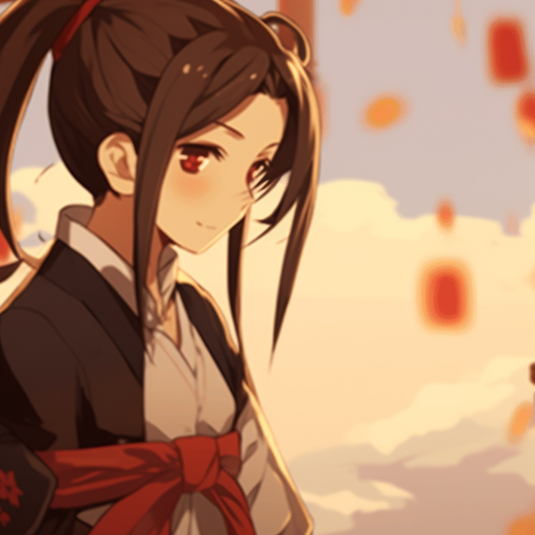 Two characters packing a picnic basket, bursting with bright colors and intricate details. delightful matching pfp gif pfp for discord.