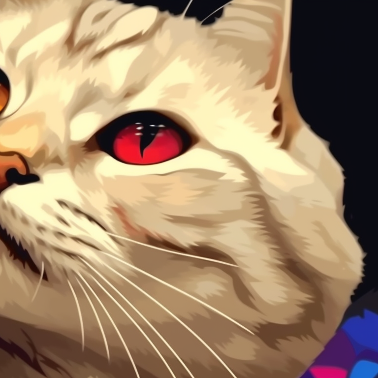 Two small kittens sitting together, one orange and one gray, in a minimalist style with soft colors. matching pfp cat images pfp for discord.