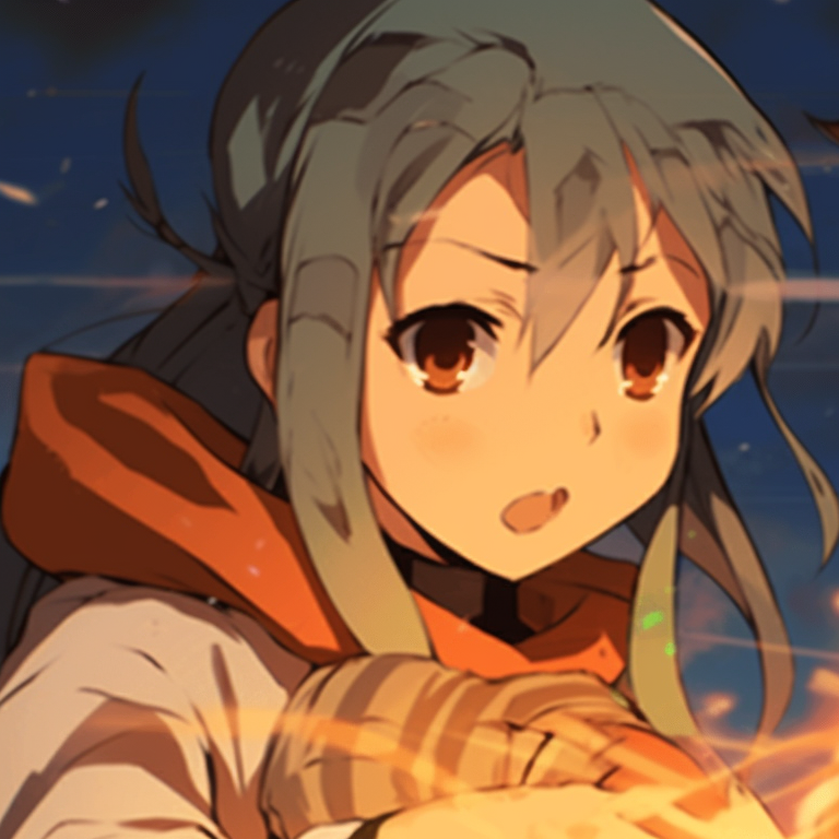 Two characters in a gentle embrace, soft hues and relaxed outlines. matching pfp gif for loved ones pfp for discord.