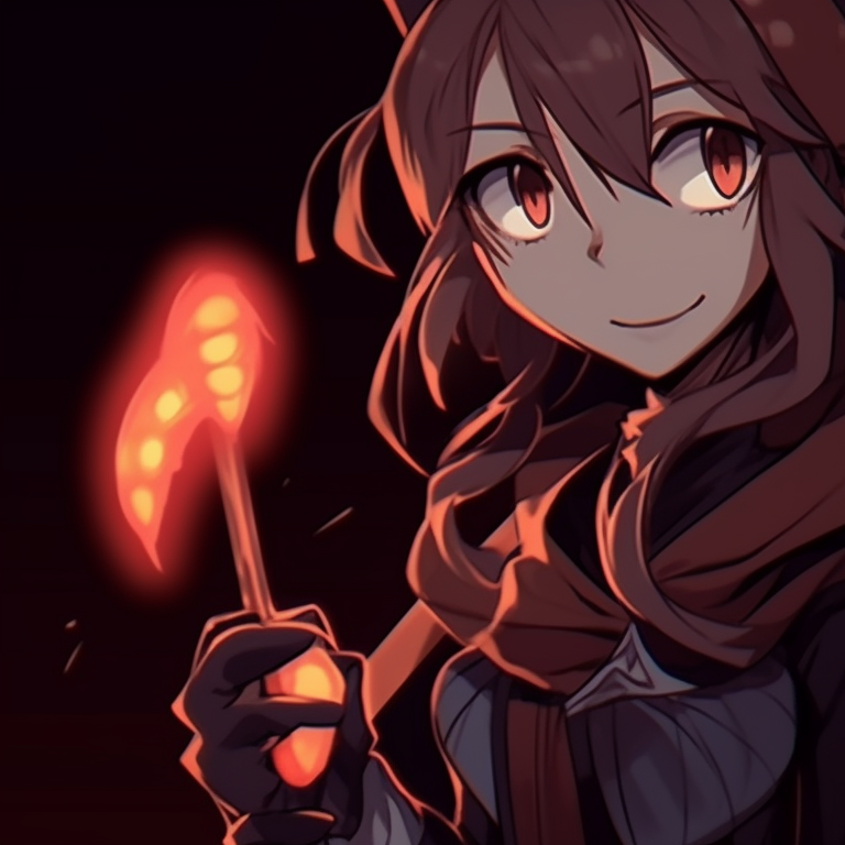 Two characters dressed in Jedi robes with Halloween-themed modifications, set against a dark backdrop. star wars matching pfp halloween concept pfp for discord.