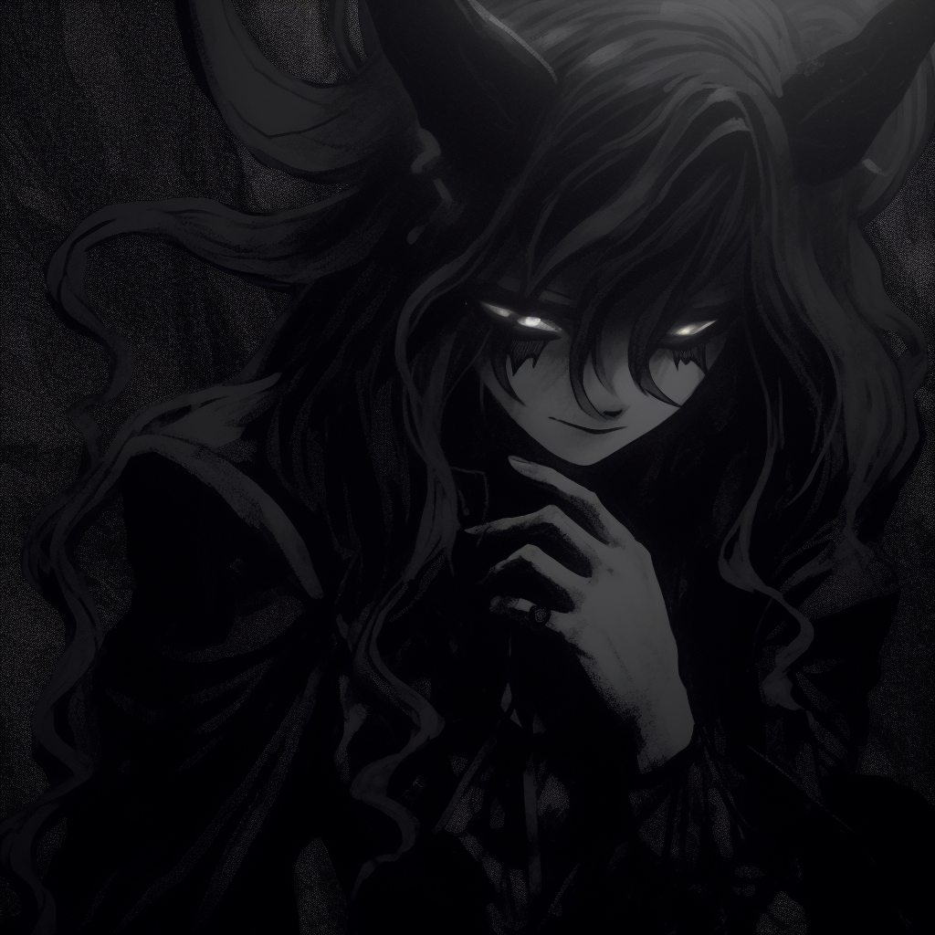 Dreamlike profile in ethereal dark aesthetics, soft edges with emphasis of the layers of shadows. ethereal dark aesthetic pfp pfp for discord.