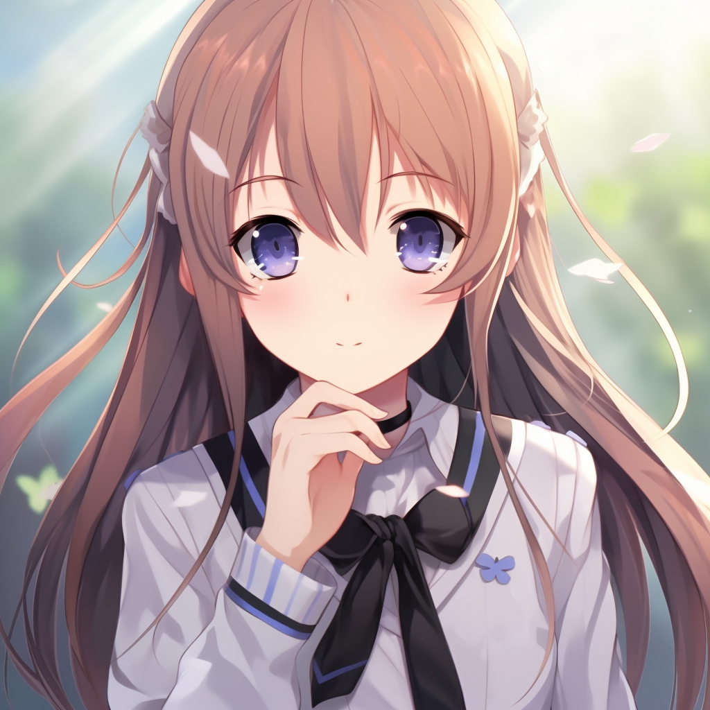 Close-up of Asuna highlighting her eye detail, high contrast and saturated colors employed. top anime pfp girl charactersHD, free download