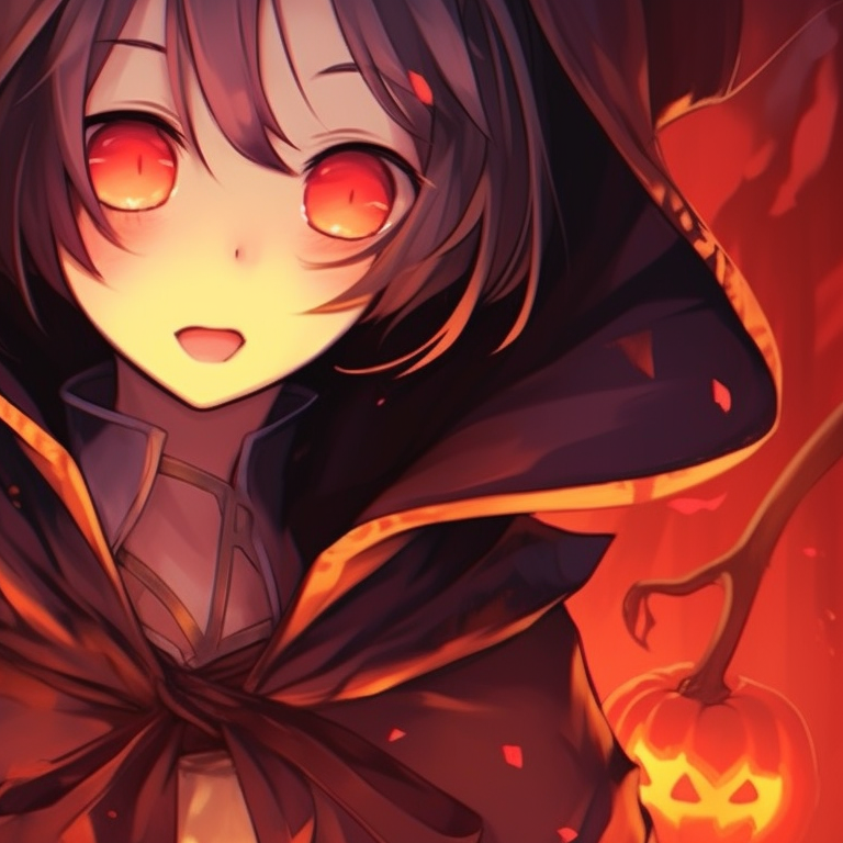 Two sidekick characters in ghostly costumes, comical expressions, soft shades of blue and green. anime halloween pfp matching concepts pfp for discord.