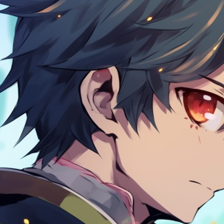 Natsu and Lucy, Natsu’s fire and Lucy’s celestial spirits, vibrant colors. matching pfp ideas pfp for discord.