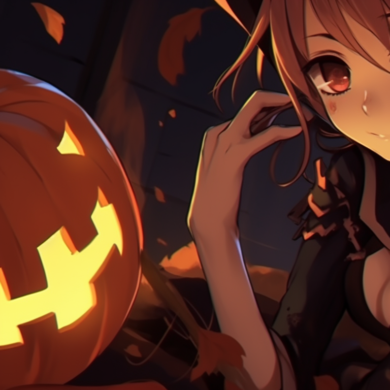 Two characters wearing coats and hats, cool colour scheme with blues and purples, walking under a full moon. jjk matching pfp halloween theme inspiration pfp for discord.