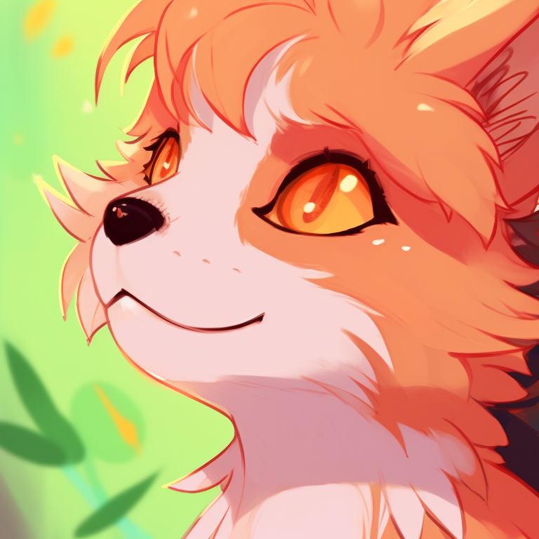 Two space-themed furry characters, stars and planets reflected in their eyes, their fur embodying a galaxy. furry matching pfp ideas pfp for discord.