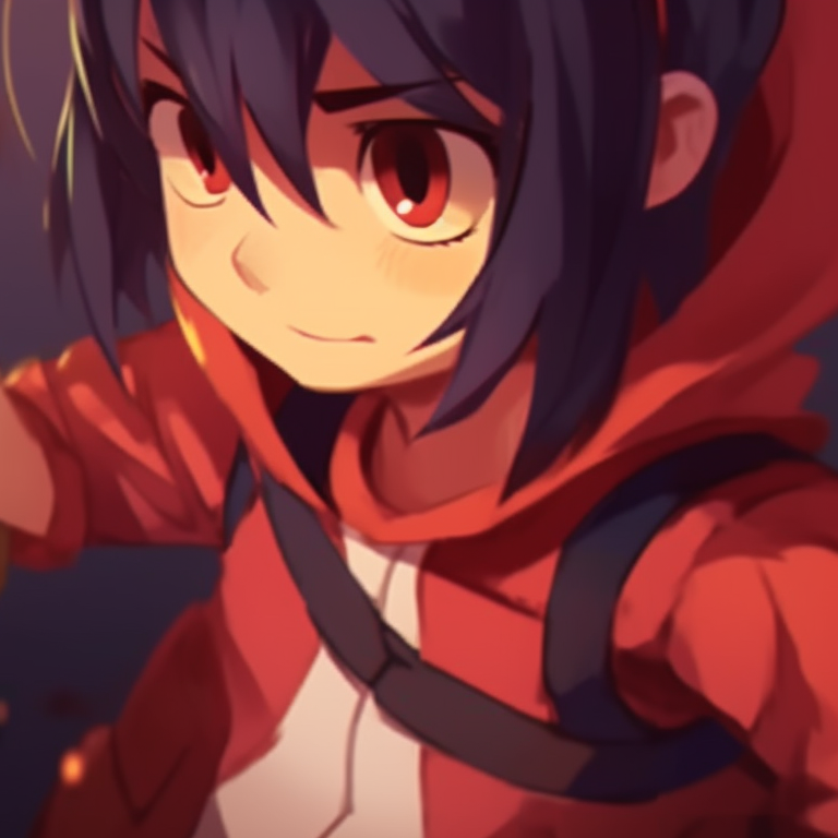 Two characters with props for a prank, vivid colors, and playful atmosphere. cute and funny matching pfp ideas pfp for discord.