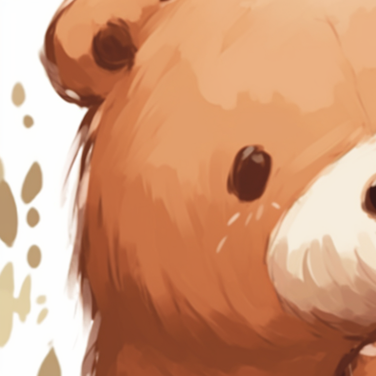 Milk and Mocha in a field of flowers, outdoor lighting and warm colours. best of milk and mocha pfp pairs pfp for discord.