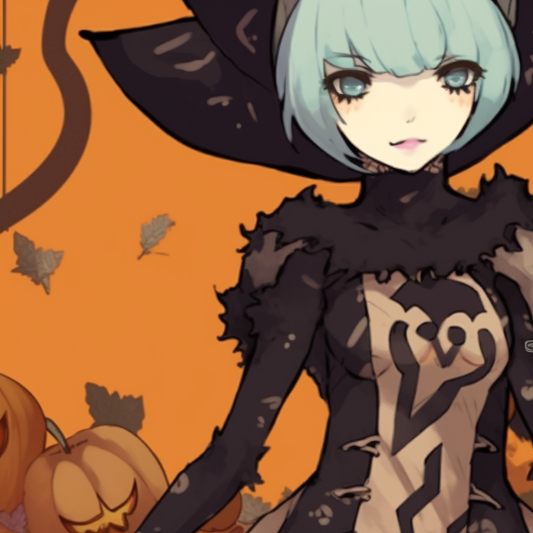 Wearing jack-o'-lantern hats, characters projected with warm pumpkin shades, eyes sparkling with mischief. animal themed halloween pfp matching pfp for discord.