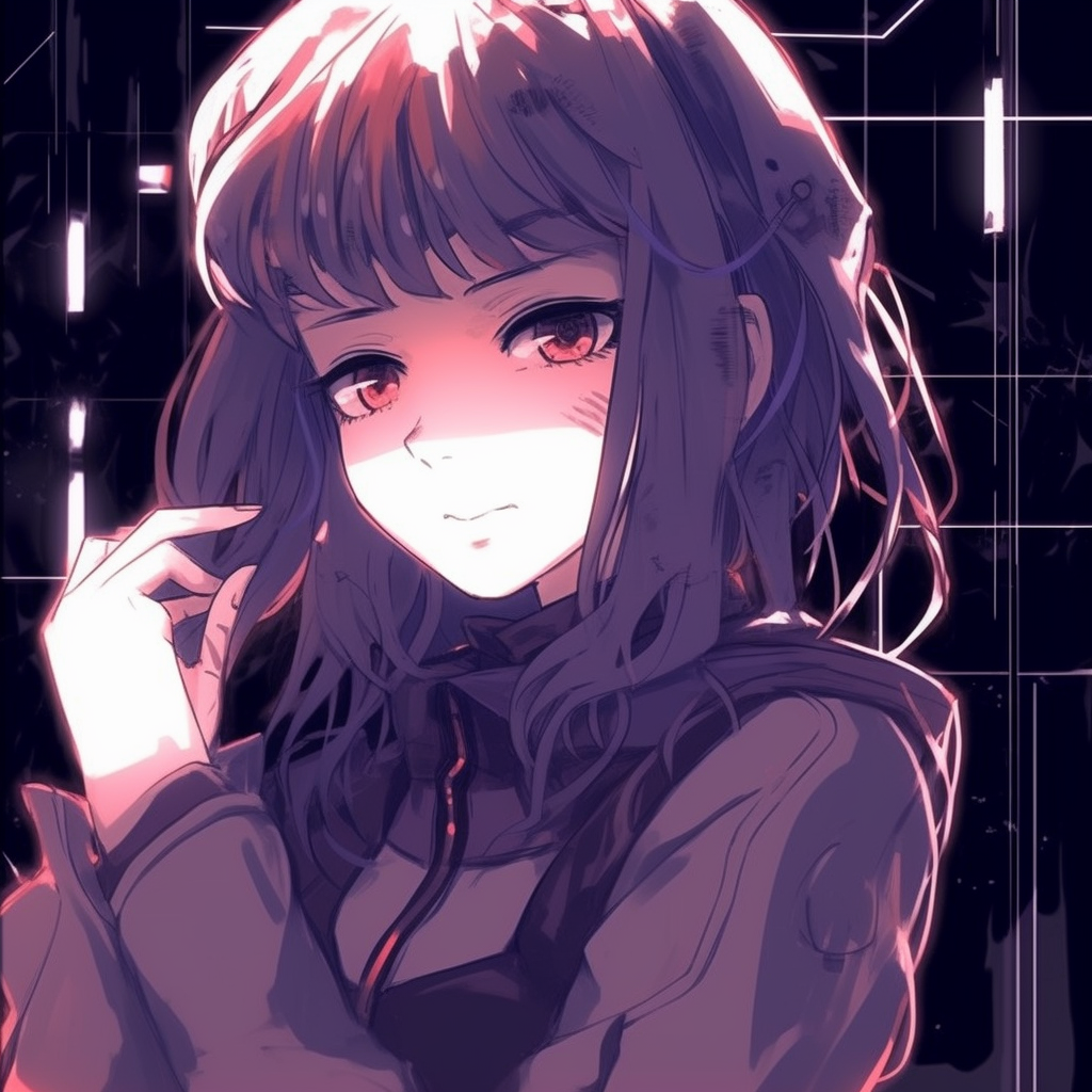 Astro Boy with focused expression, simplistic style and contrasting colors. y2k anime aesthetic pfp