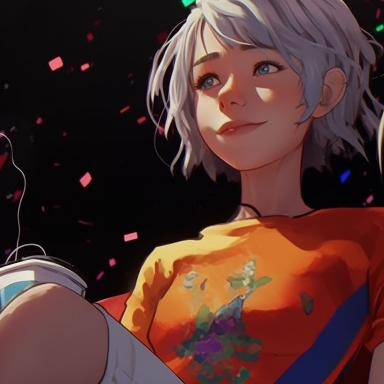 Two characters positioned back-to-back, dramatic shading and intense expressions, hint of a shared secret. story behind miles and gwen matching pfp pfp for discord.