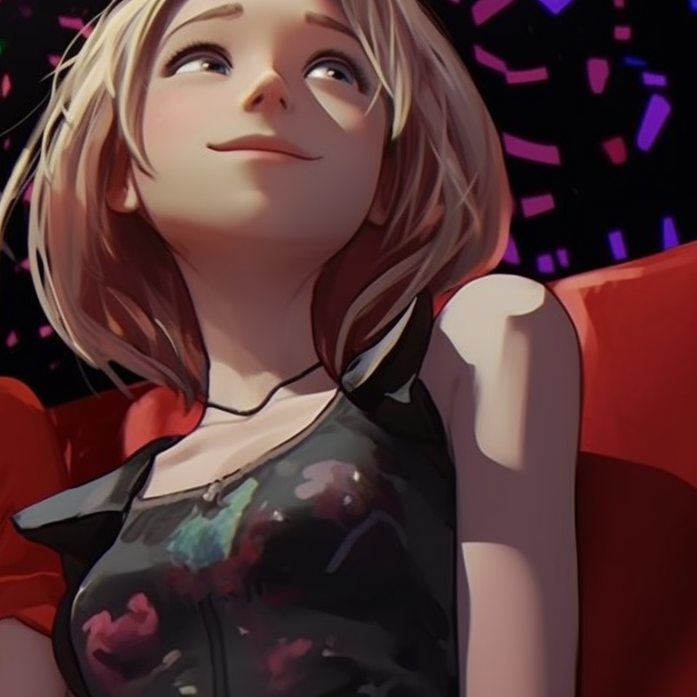 Two characters positioned back-to-back, dramatic shading and intense expressions, hint of a shared secret. story behind miles and gwen matching pfp pfp for discord.