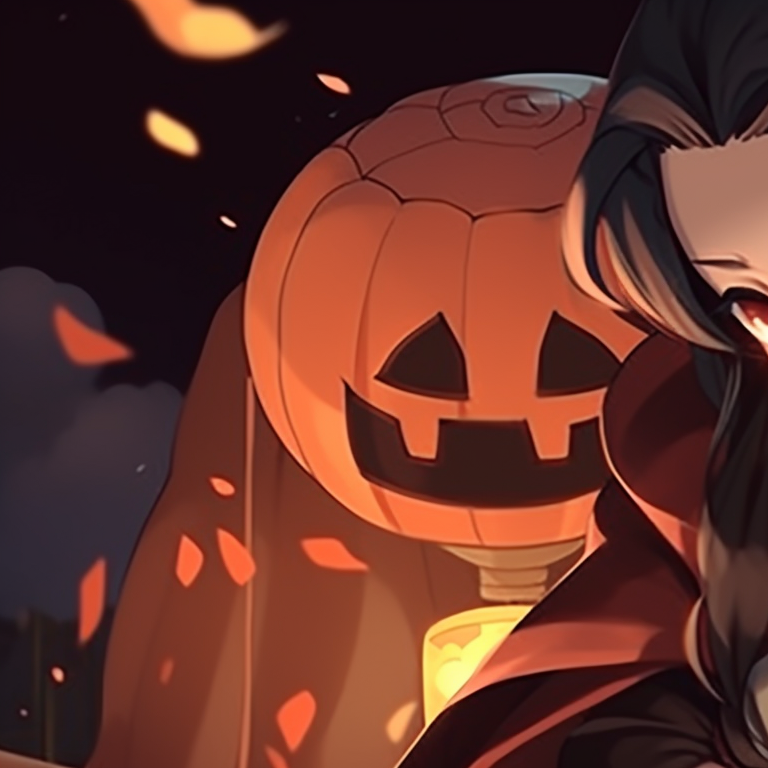 Cantina creatures in Halloween garb, rendered with remarkable detail and full of vibrant colors. star wars matching pfp halloween themed characters pfp for discord.