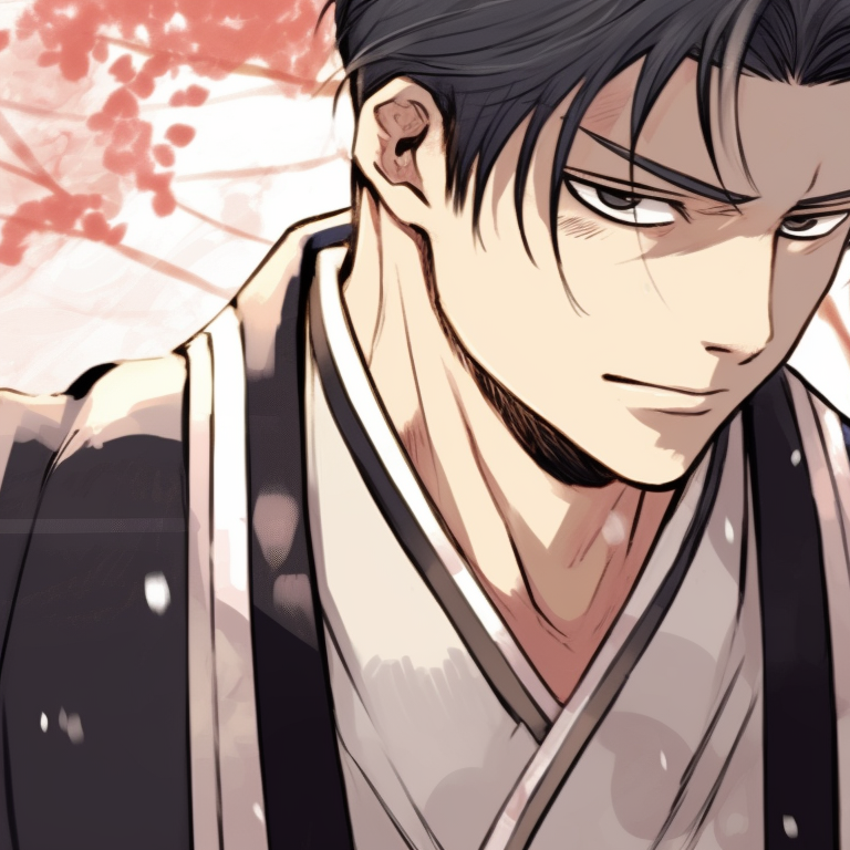 Lady K and the sick man looking off into the distance, vivid colors, and strong contrast lady k and the sick man matching pfp books pfp for discord.