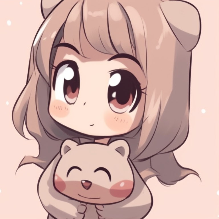 Two supernaturally themed characters, pastel-colored palette and soft shading, gently leaning on each other. adorable matching profile pictures pfp for discord.