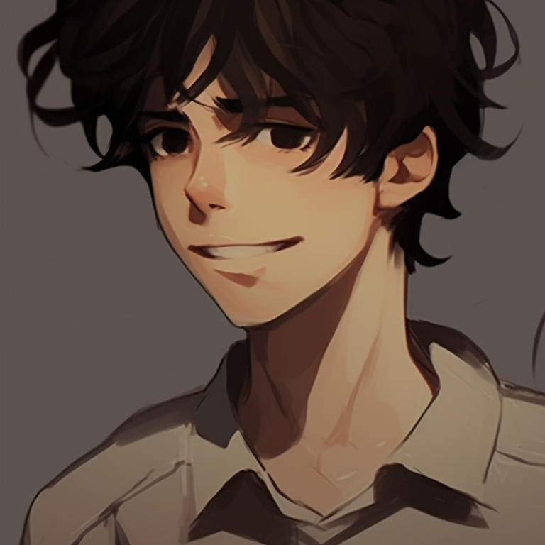 Two characters against a background of flowers, vibrant color scheme and soft lines. famous aesthetic matching pfp references pfp for discord.