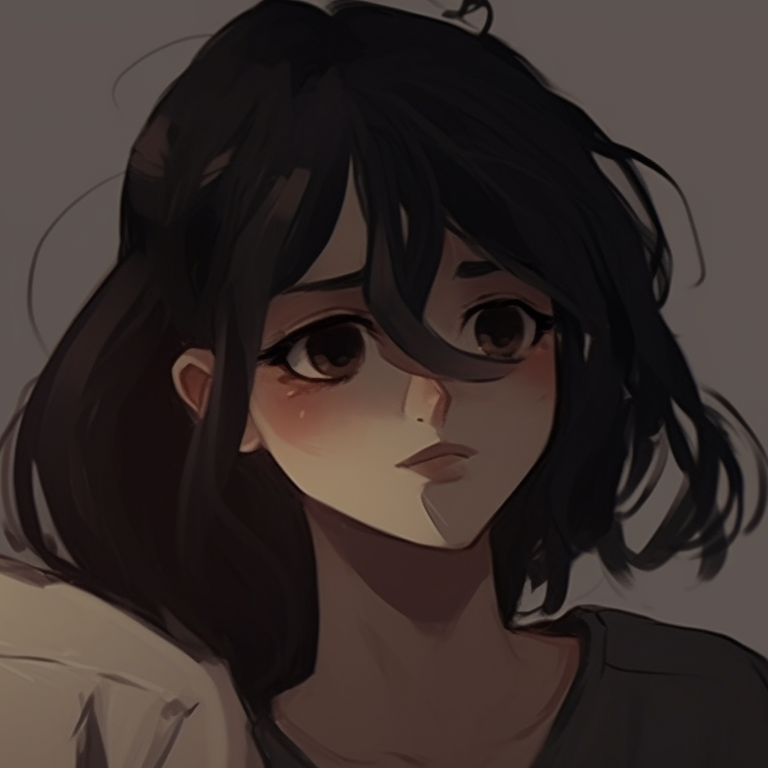 Two characters against a background of flowers, vibrant color scheme and soft lines. famous aesthetic matching pfp references pfp for discord.