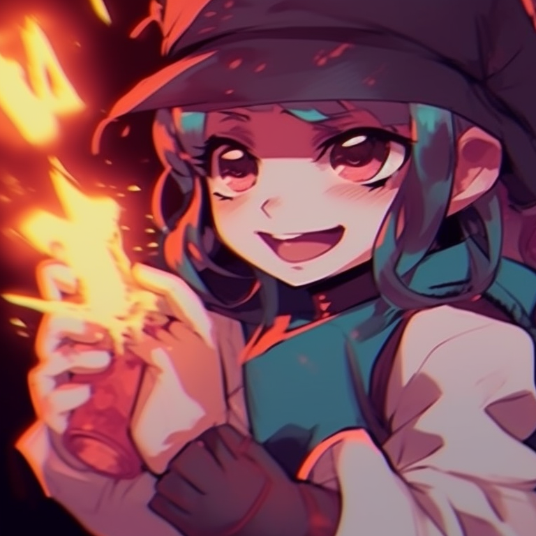 Two characters with a neon cityscape in the background, conveying modern feel. fun and exciting matching pfps for friends pfp for discord.