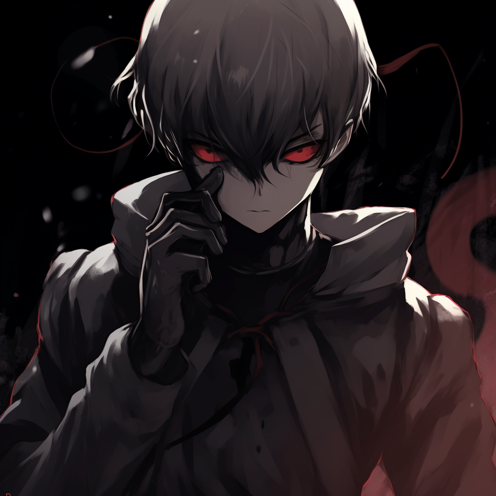 Naruto's portrait, calming colors with soft linework. edgy anime pfp memes