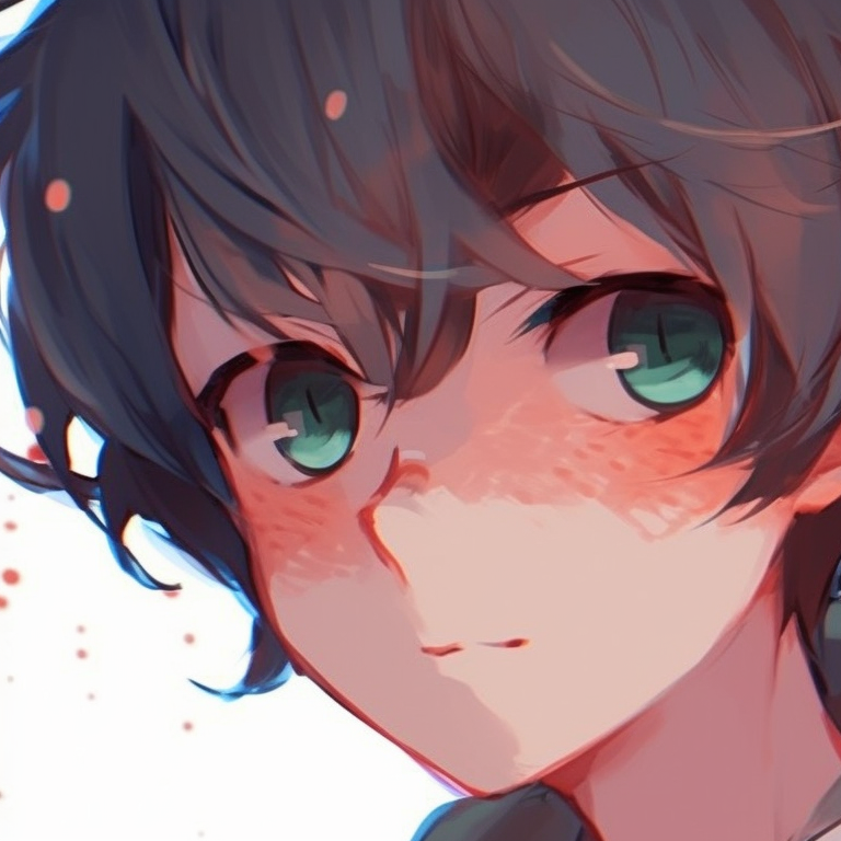 Matching outfits on characters, synonymous expressions, light colors cute matching pfp in anime genre pfp for discord.