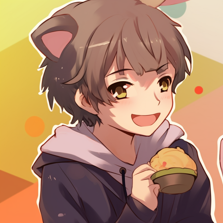 Two little warriors poised in dynamic battle stances, bright colors and focused expressions. cute matching pfp for friends ideas pfp for discord.