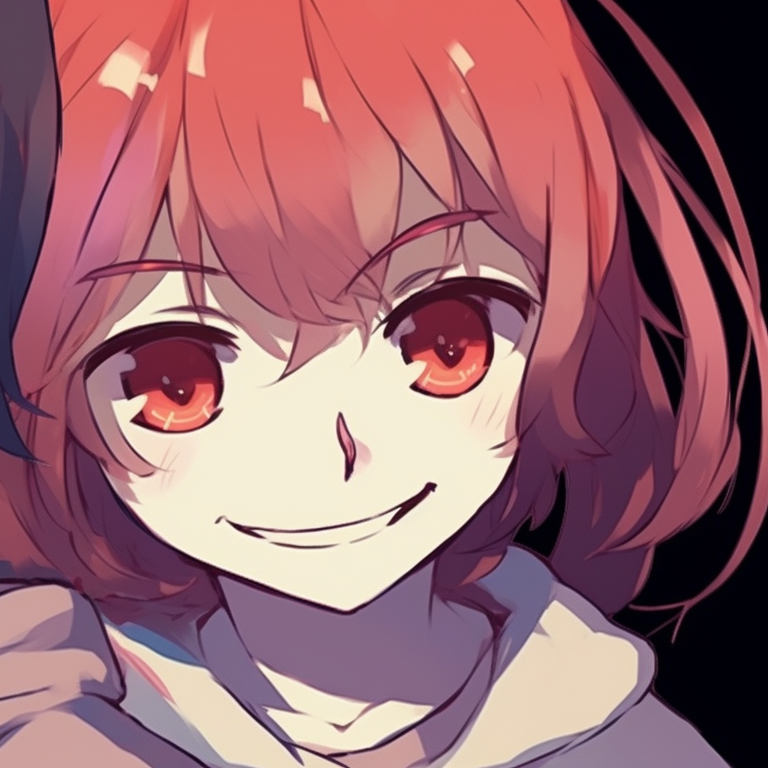 Two friends laughing, vibrant background, soft caricature style. humorous best friends matching pfp pfp for discord.