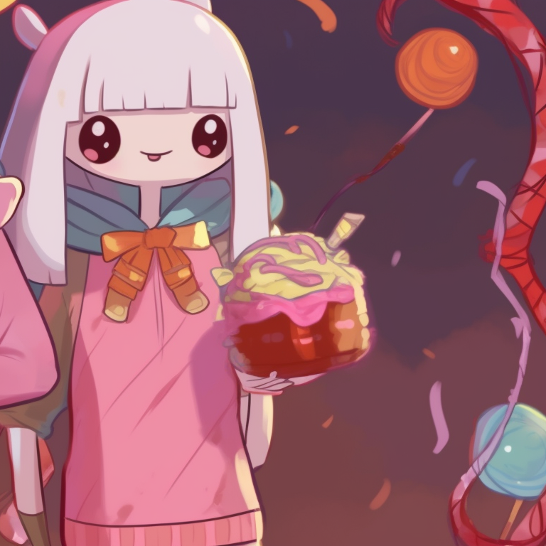 Beemo and Jake, under a moonlit sky, soft shading and cartoony detail. adventure time pfp in halloween atmosphere pfp for discord.