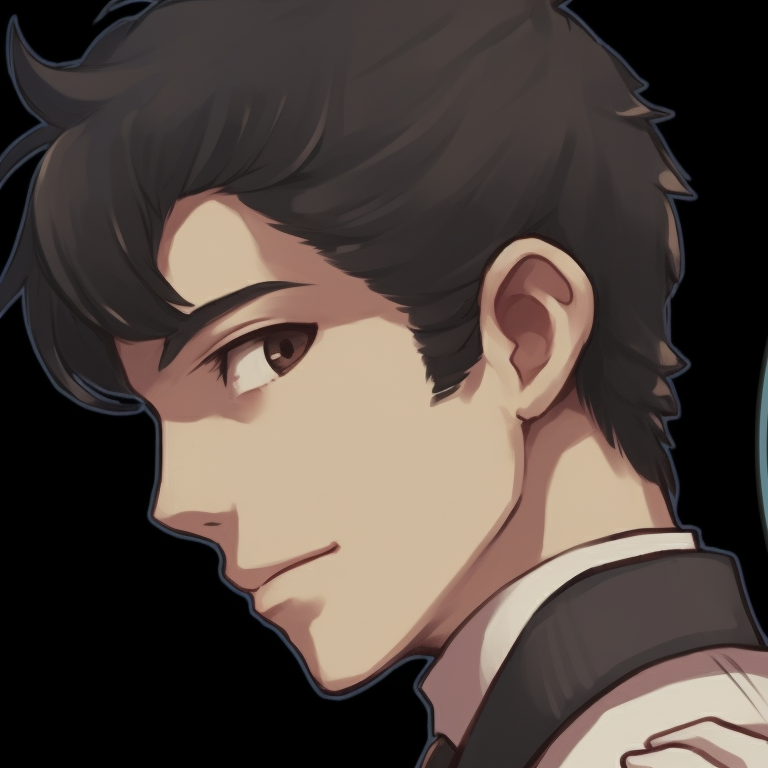 Two characters interacting, earthy tones, attention to old-school fashion details. vintage matching pfp discord profiles pfp for discord.