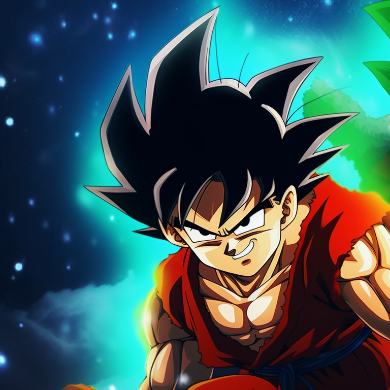 Two characters, icy blues and whites, mimicking Kamehameha stance under falling snow. top matching christmas dragon ball pfp themes pfp for discord.