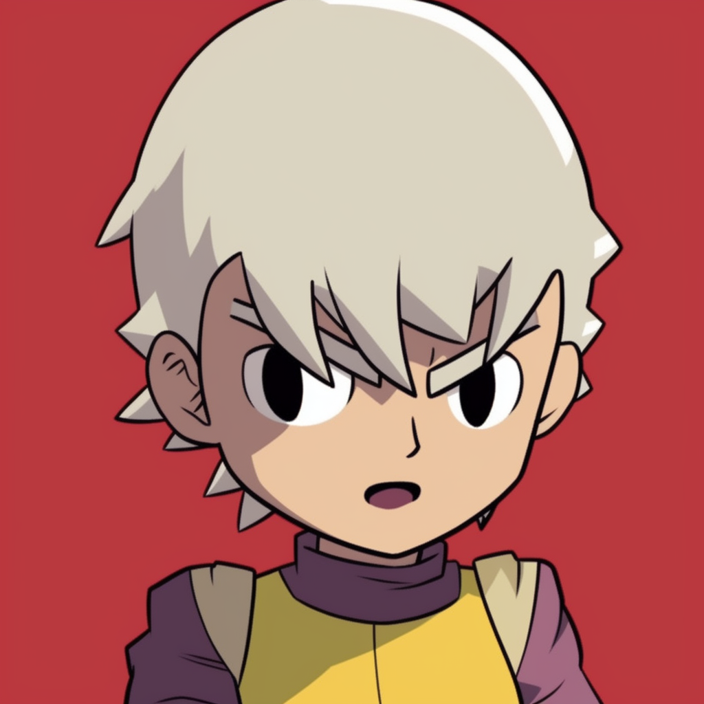 Saitama in a hilarious predicament, light-hearted scene with bright colors and clear artwork. anime pfp funny scenes pfp for discord.