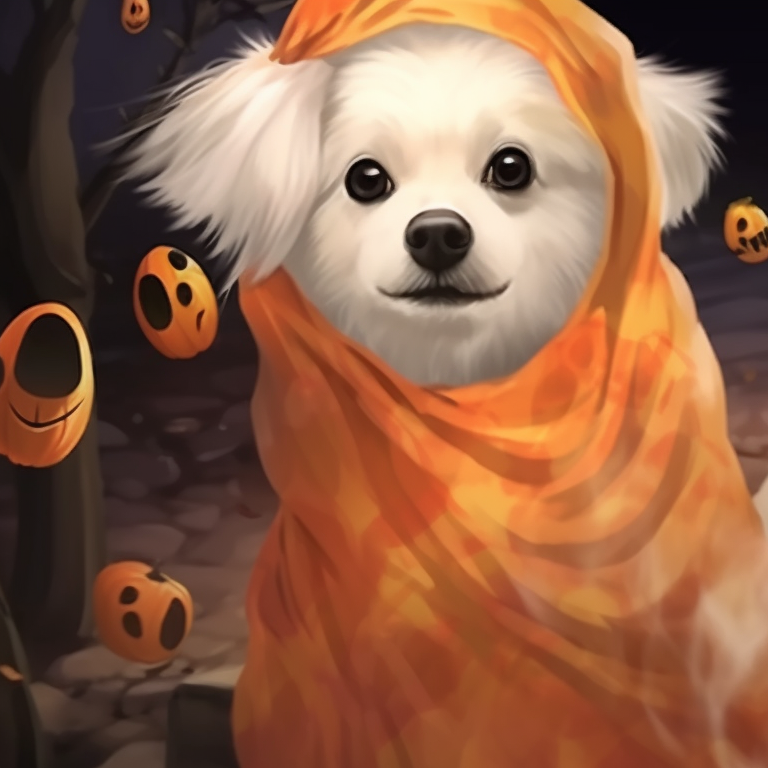 Two howling dogs, wearing witch's hats, neon colors and expressive style. charming dogs matching pfp halloween theme pfp for discord.