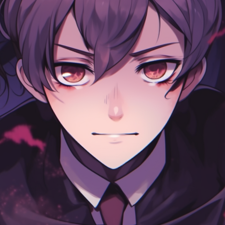 Two characters with sad pumpkin-themed accessories, warm autumn colors and soft candlelight halloween pfps - matching theme with sad tone pfp for discord.