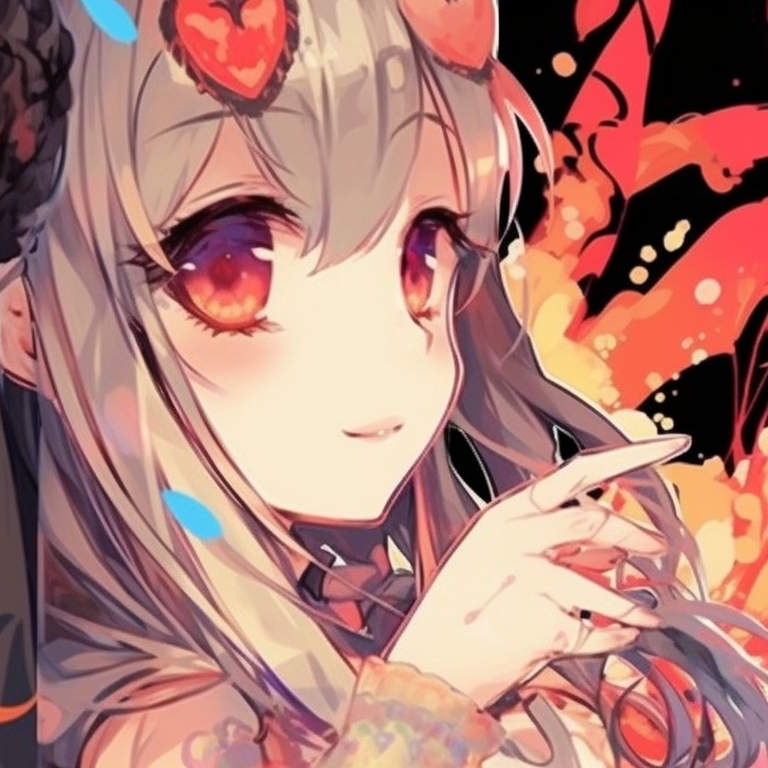 Two characters with supernatural elements, glowing aspects, and detailed costumes. diverse matching pfp styles for anime best friends pfp for discord.