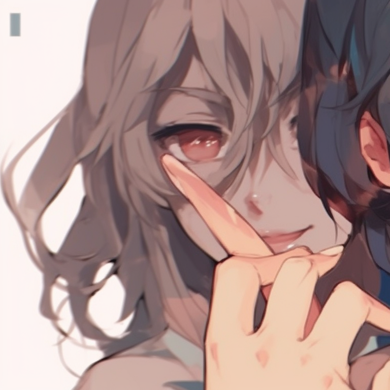 Two characters as chess pieces, dark and light themes, detailed patterns. chic matching pfp for anime best friends pfp for discord.