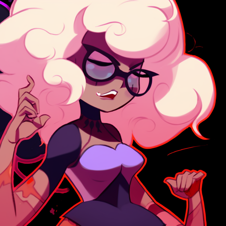 Two characters displaying their bond on Halloween, ready for mysteries with a gothic aesthetic. steven universe halloween special icons pfp for discord.