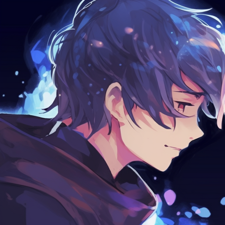 Two characters reflecting mirroring emotions, warm earthy colors and emotional close-up. ideal couple pfp matching pfp for discord.