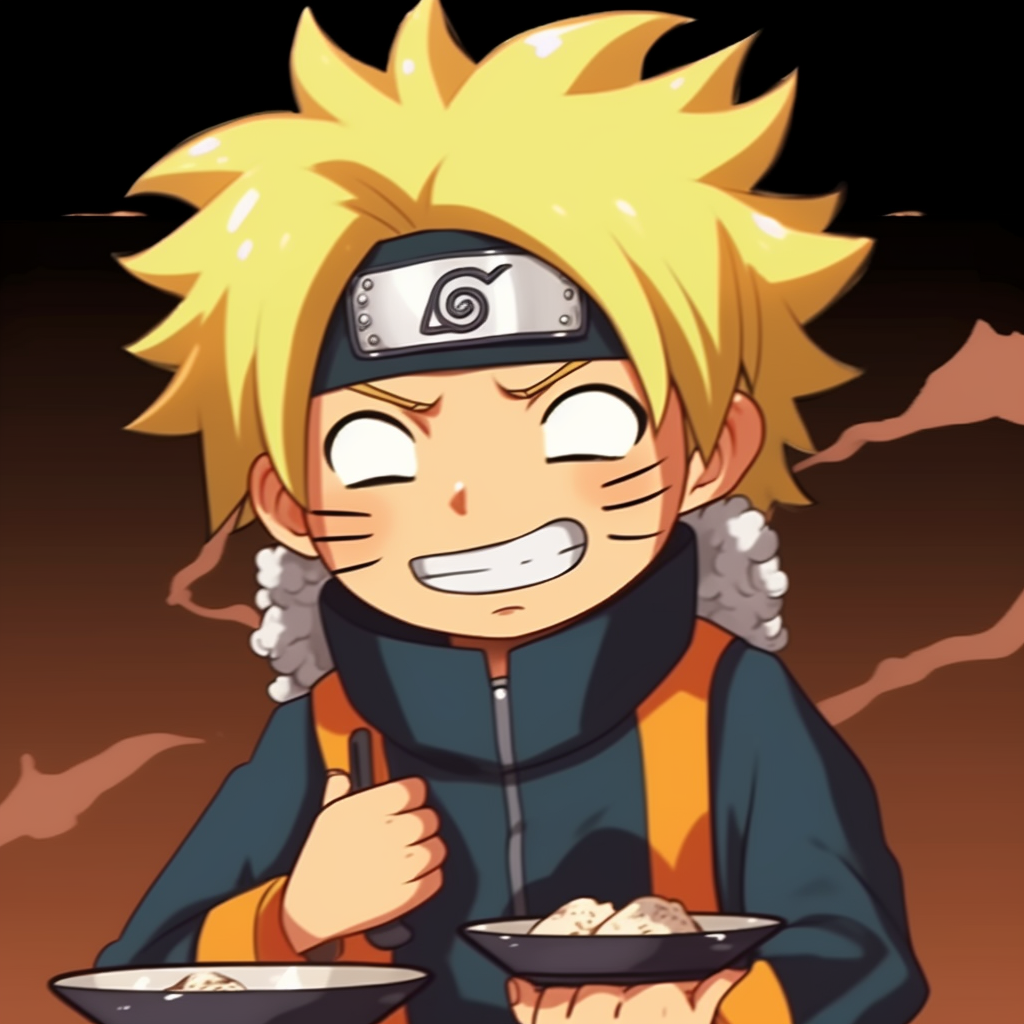 Naruto dressed in casual clothes, looking confused, detailed costume and amusing pose. funny anime pfp collection pfp for discord.