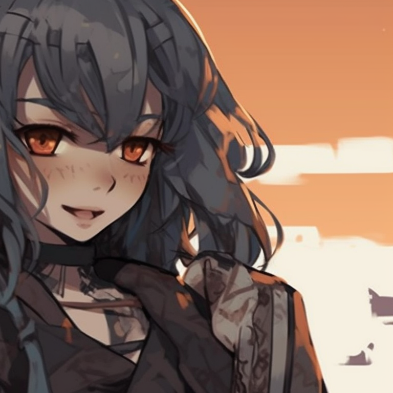 Two characters in adventurer outfits, soft color palette and dynamic poses. cool friends matching pfp pfp for discord.