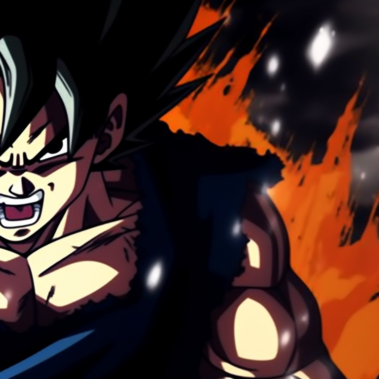 Goku and Vegeta displaying their powers, fire-like aura for Goku and icy aura for Vegeta. best friend goku and vegeta matching pfp pfp for discord.