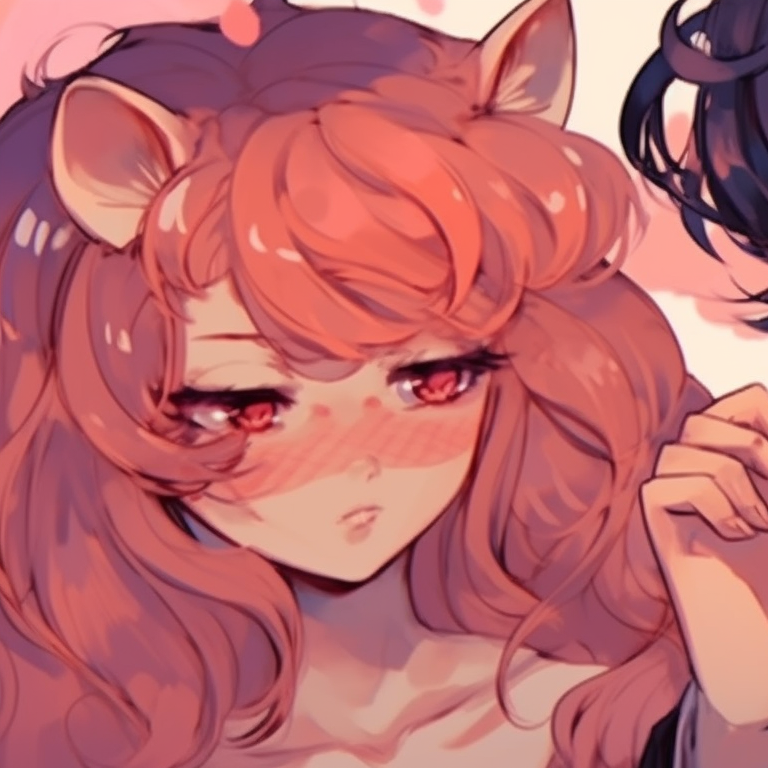 Two characters in school uniforms, showcasing a minimalist style, sharp lines, with a backdrop of a typical high school setting. couples matching pfp discord ideas pfp for discord.