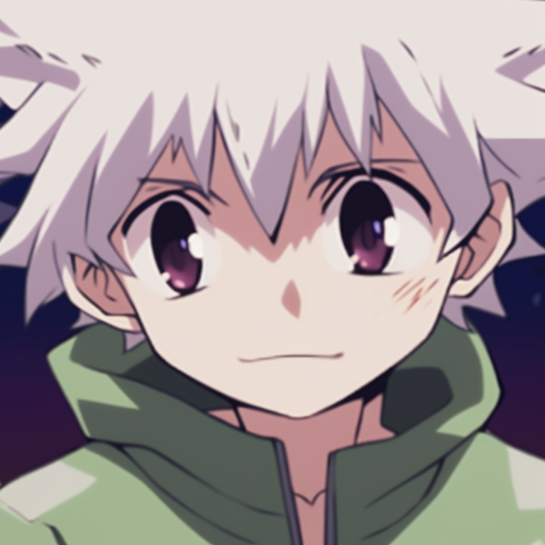 Gon and Killua in contrasting outfits, highlighting their individual personalities. gon and killua wallpaper matching pfp pfp for discord.