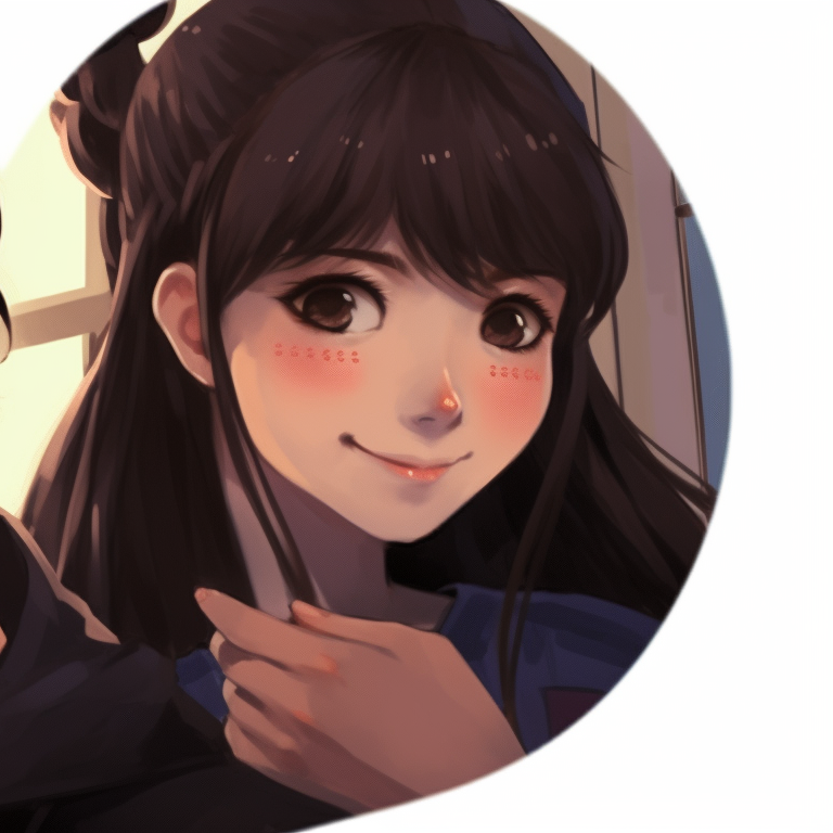 Close-up of two characters, with intense expressions, foreheads touching. attractive real-life matching couple pfp pfp for discord.